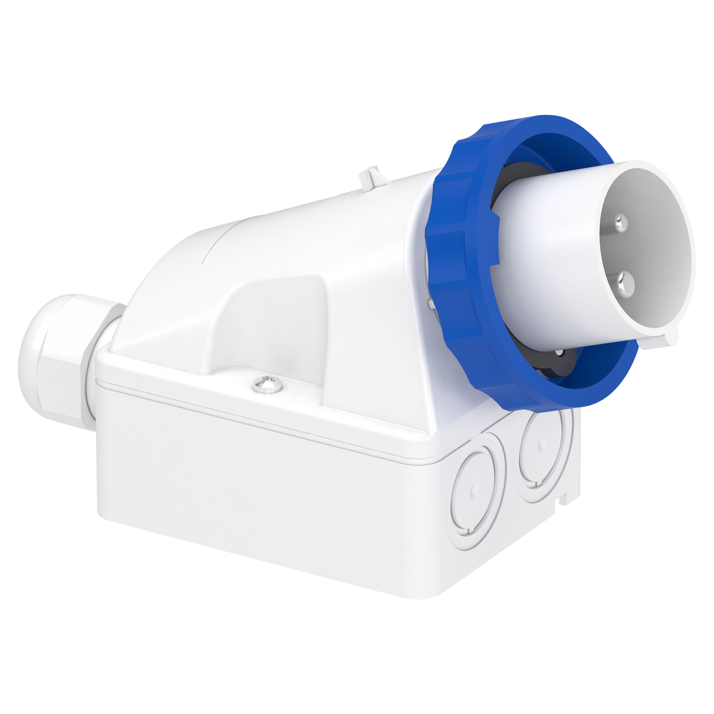 Schneider Electric-83554-Mureva - socle de connecteur industriel - 16 A - 2P+T - 200-250V CA - IP67