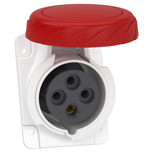 Schneider Electric-PKF16F734-Mureva - socle de prise inclinée -16A - 3P+T - 380-415 V CA- IP67 - à vis