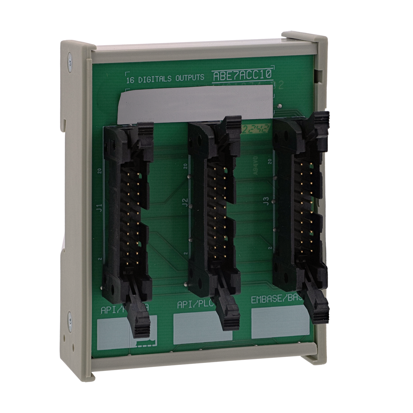Schneider Electric-ABE7ACC10-Telefast ABE7 - accessoire sous-base de raccord.- sous-base de sortie redondante