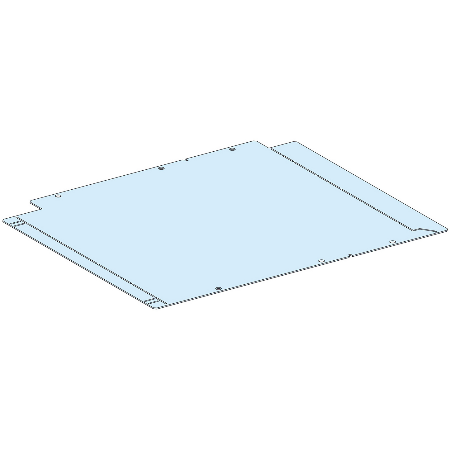 Schneider Electric-LVS04915-PrismaSeT P - Séparateur plein pour JdB bas - L400 - P400