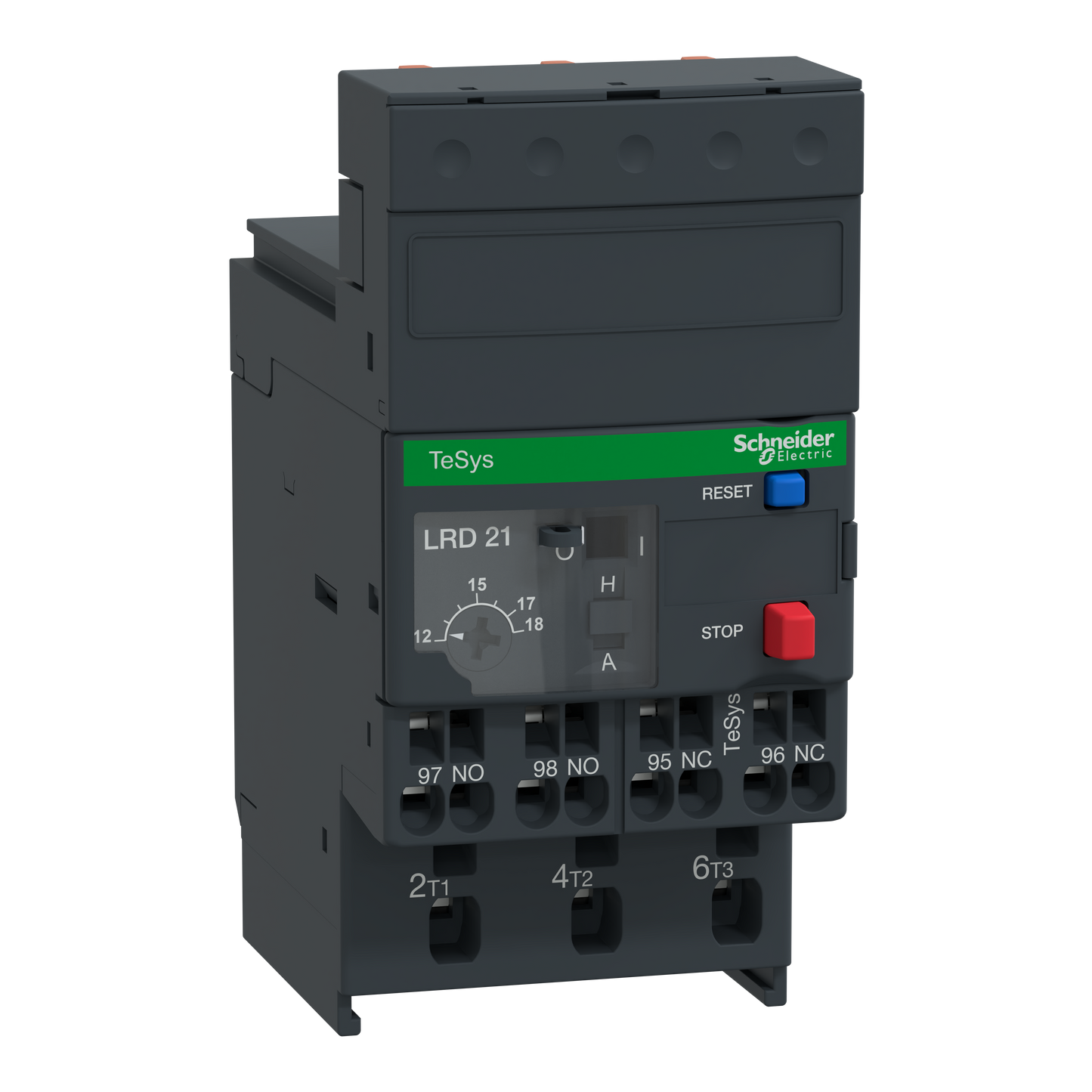 Schneider Electric-LRD213-TeSys LRD - relais de protection thermique - 12..18A - classe 10A