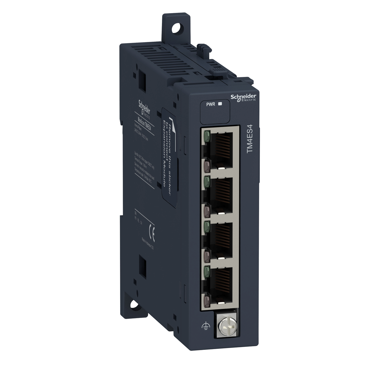 Schneider Electric-TM4ES4-Modicon TM4, module de communication switch Ethernet 4 connecteurs RJ45