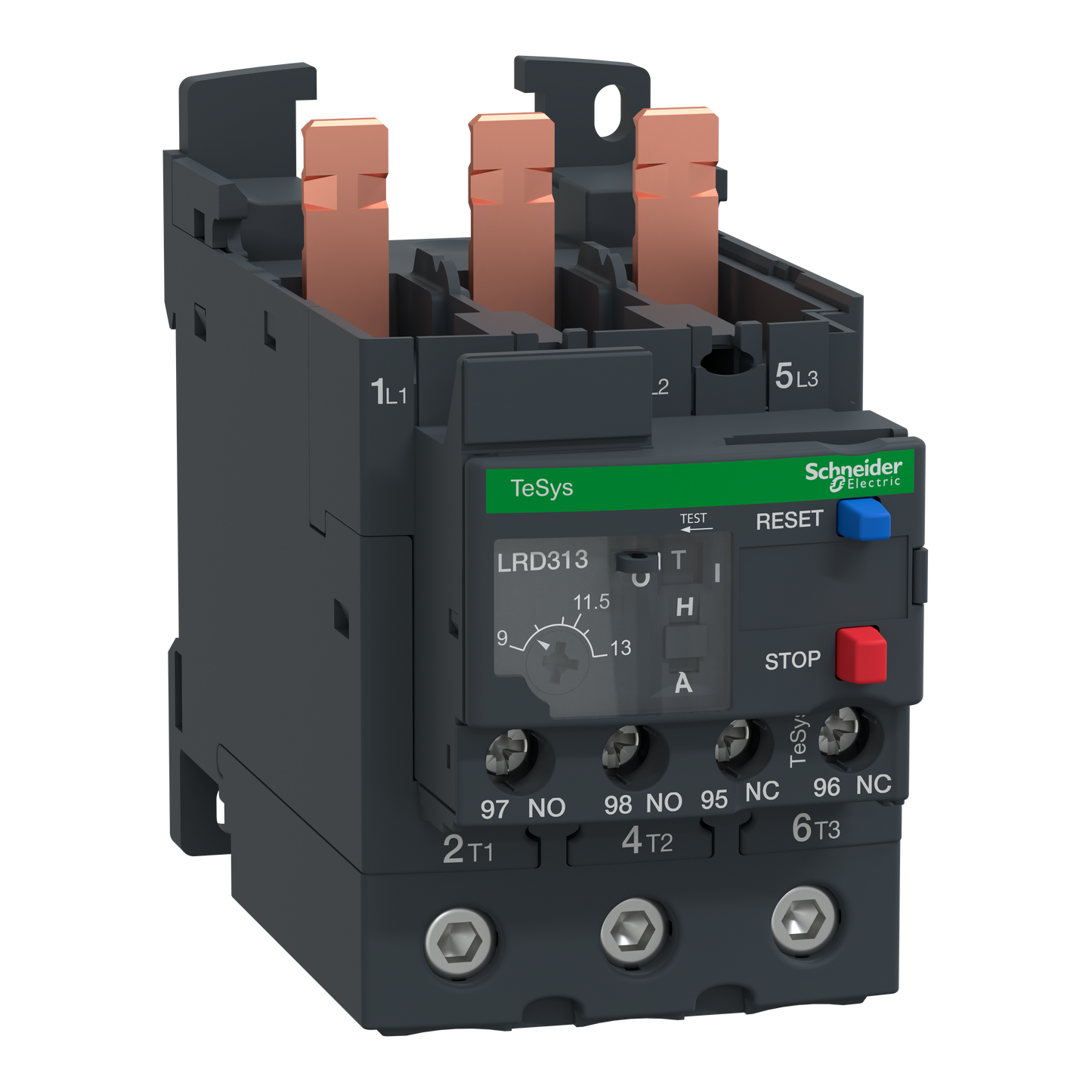 Schneider Electric-LRD313-TeSys LRD - relais de protection thermique - 9..13A - classe 10A