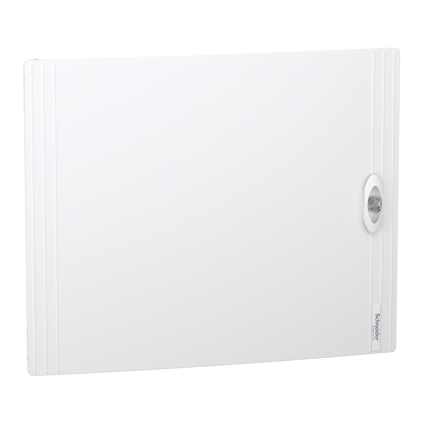 Schneider Electric-LVSXDP224-PrismaSeT XS - Porte pleine RAL9003 pour coffret saillie 2 rangées 24 modules