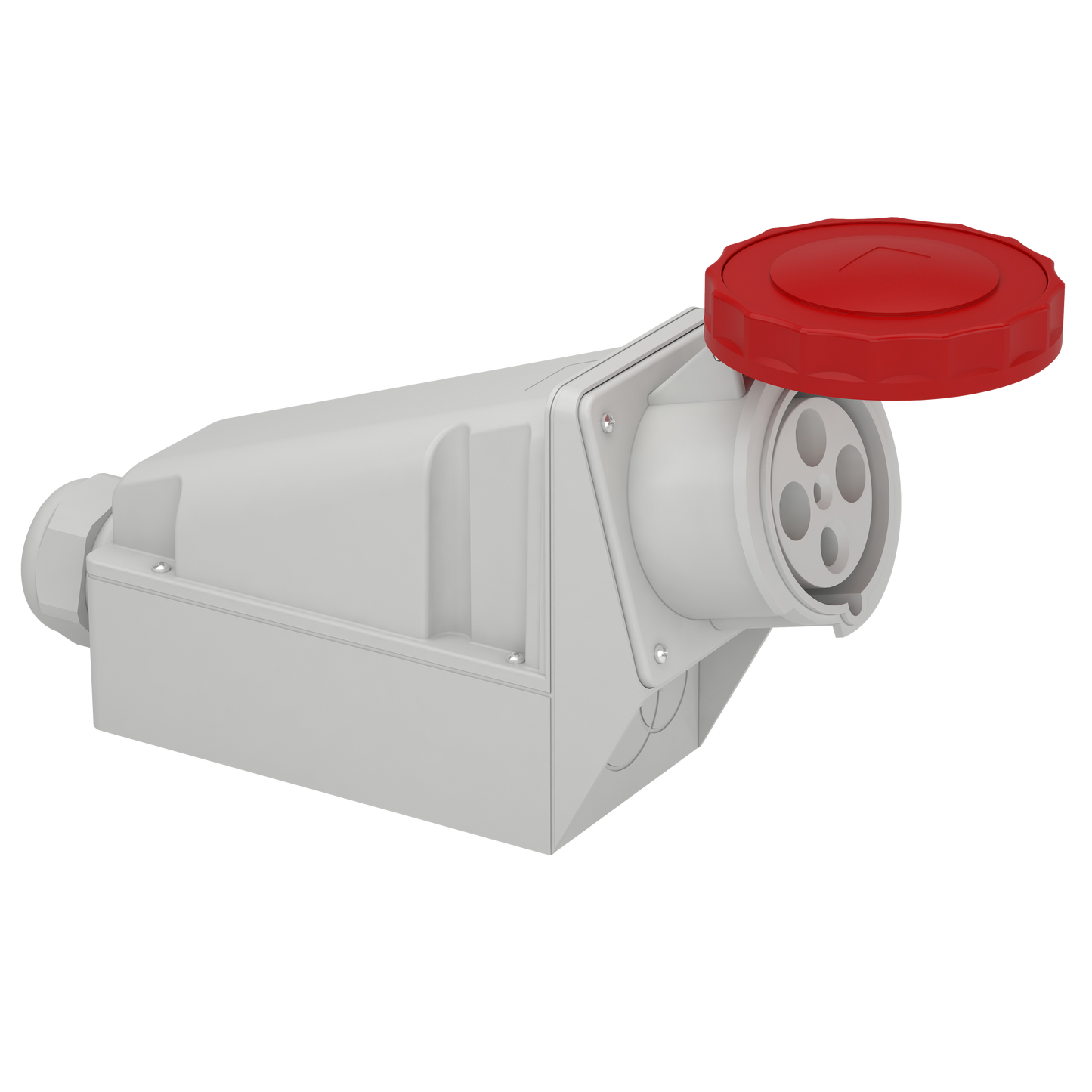 Schneider Electric-81194-Mureva - socle de prise industrielle - 125 A - 3P+T - 380..415 VCA - IP 67