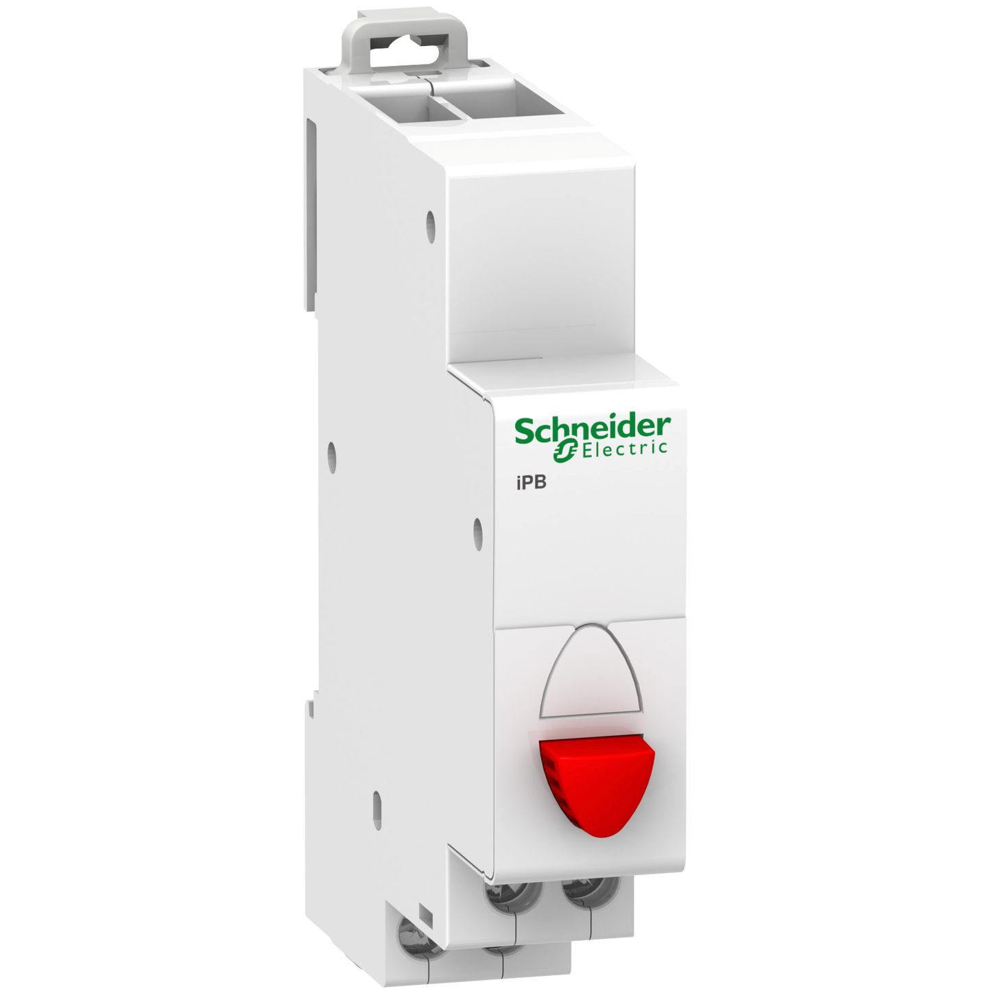 Schneider Electric-A9E18031-Acti9, iPB bouton-poussoir simple rouge 1 NF 20A 230VCA