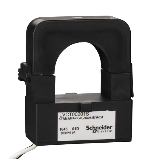 Schneider Electric-LVCT00201S-PowerLogic - TI ouvrant - T1 - 200 A - sortie 0,333 V - incompatible entrée 5A