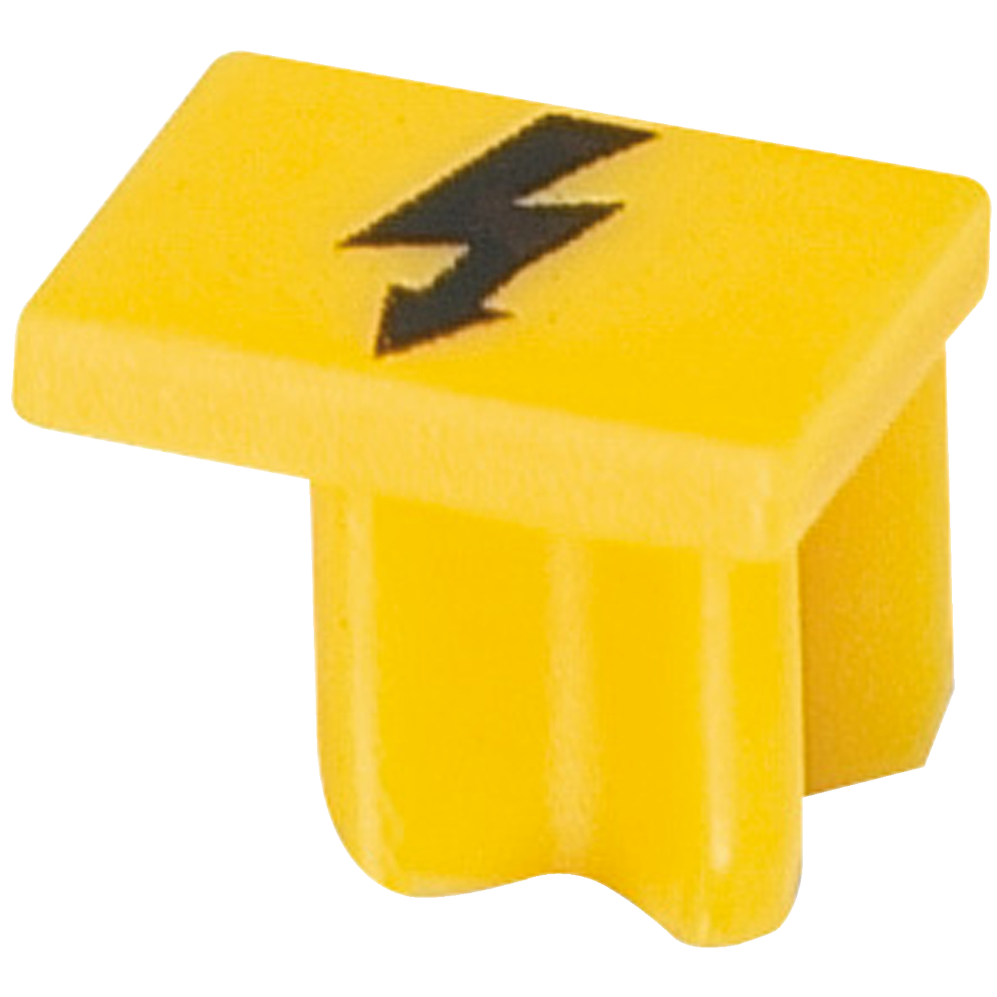 Schneider Electric-NSYTRACSR2-Capot avertissement - pour bornes ressort 2,5mm² - jaune