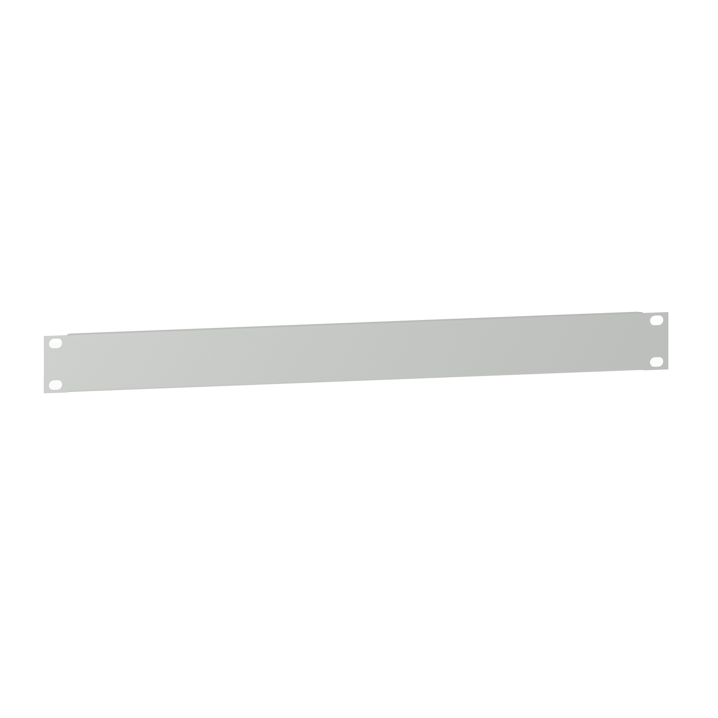 Schneider Electric-NSYCRTM1U-Actassi plastron 19P plein 1U tôle - RAL7035