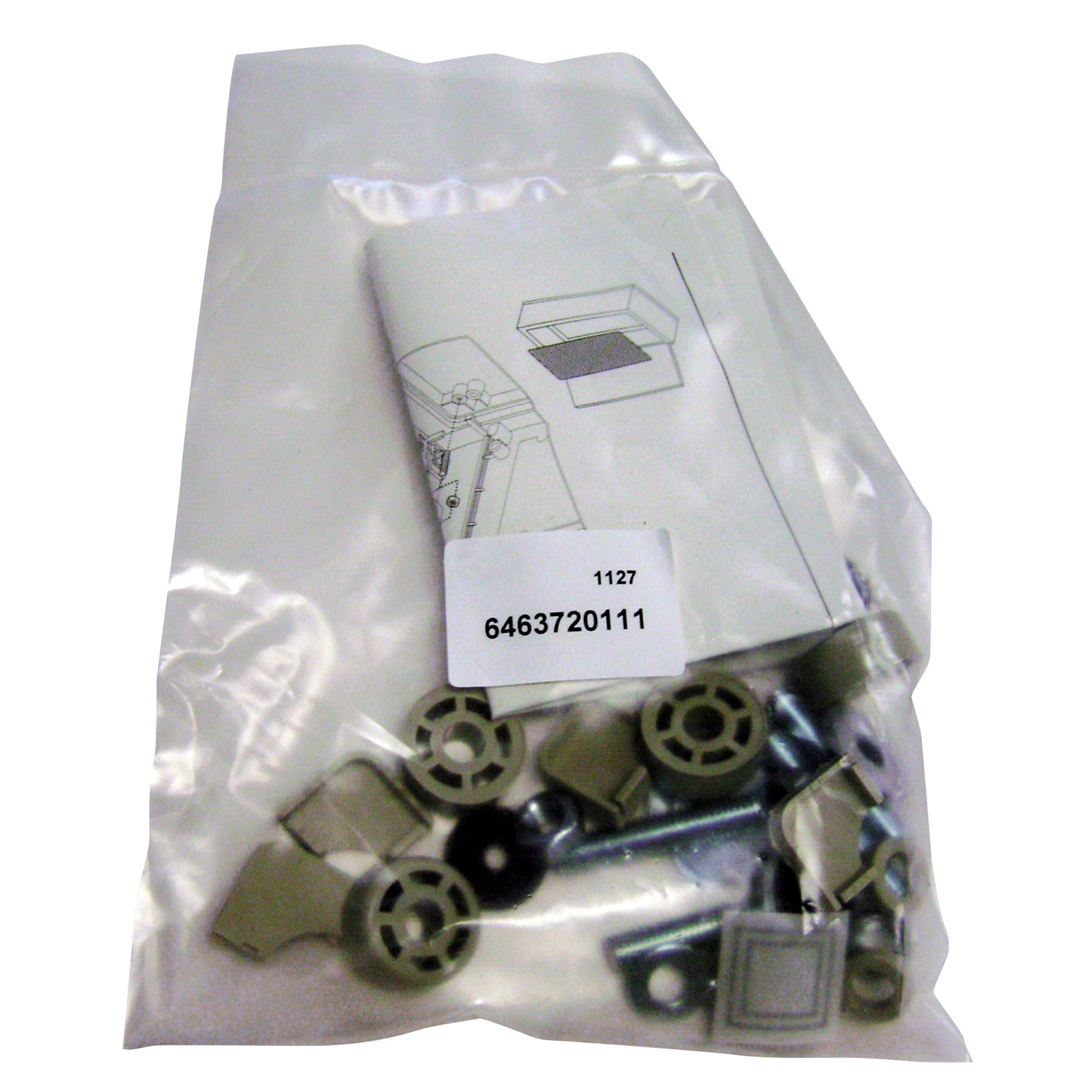 Schneider Electric-NSYASPLA002-Thalassa - sachet d'accessoires pour armoire polyester PLA 1 porte H=1250-1500mm