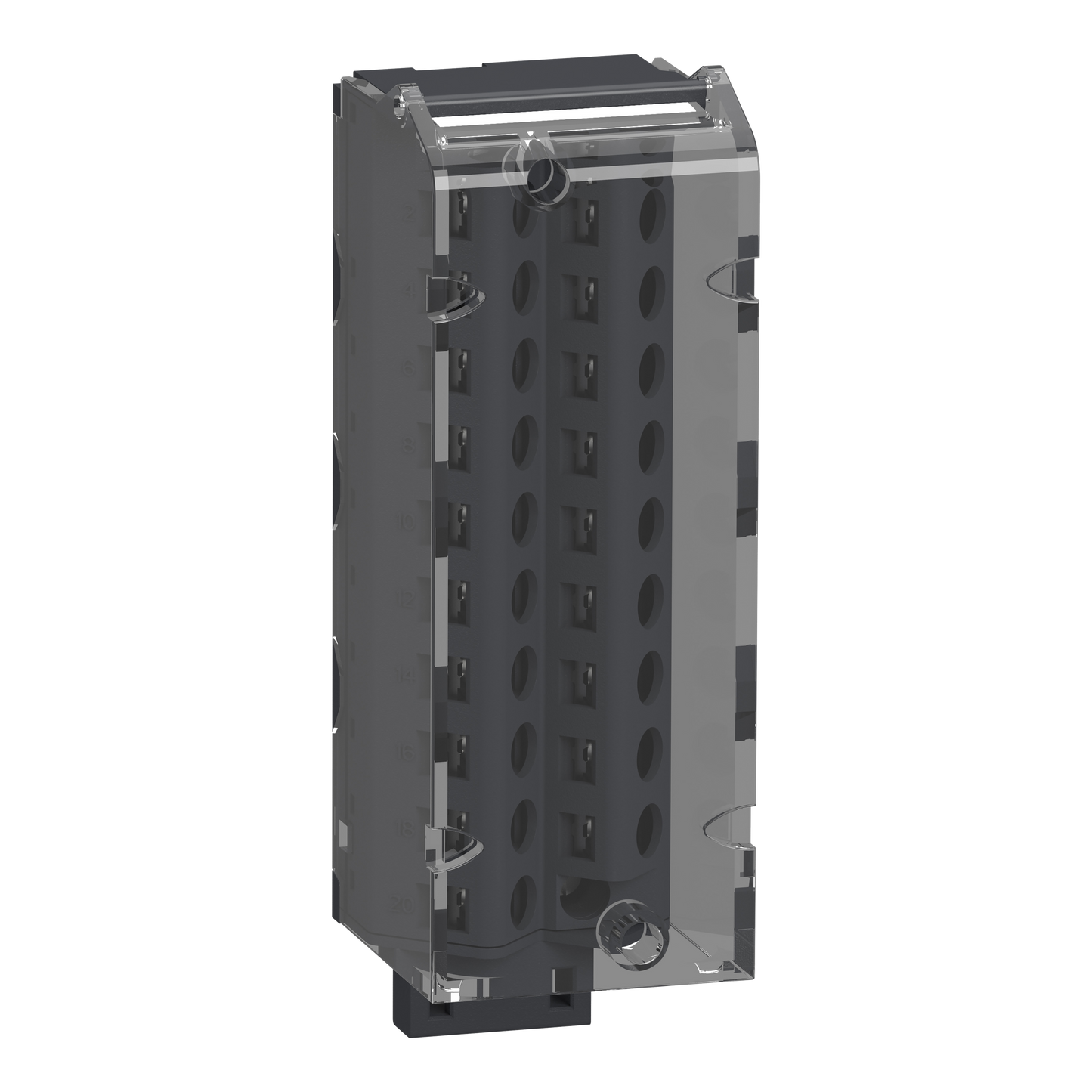 Schneider Electric-BMXFTB2010-Modicon X80 - Bornier de raccordement - à vis étrier - débrochable - 20 contacts