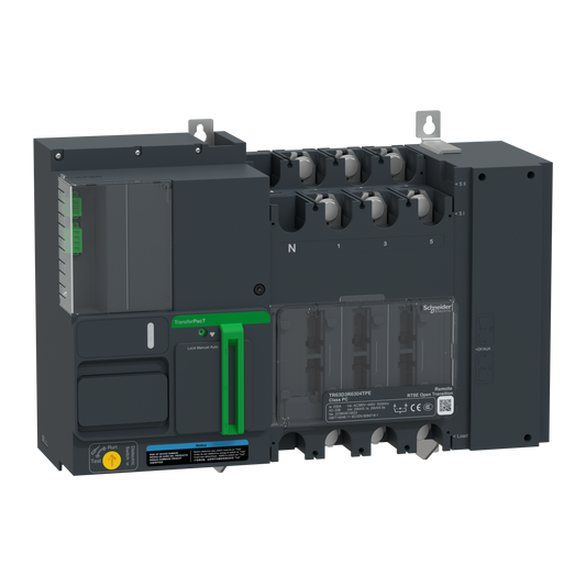 Schneider Electric-TR63D3R5004TPE-TransferPacT TR630 - inverseur de sources - télécommandé - 500A - 3P - 400Vca