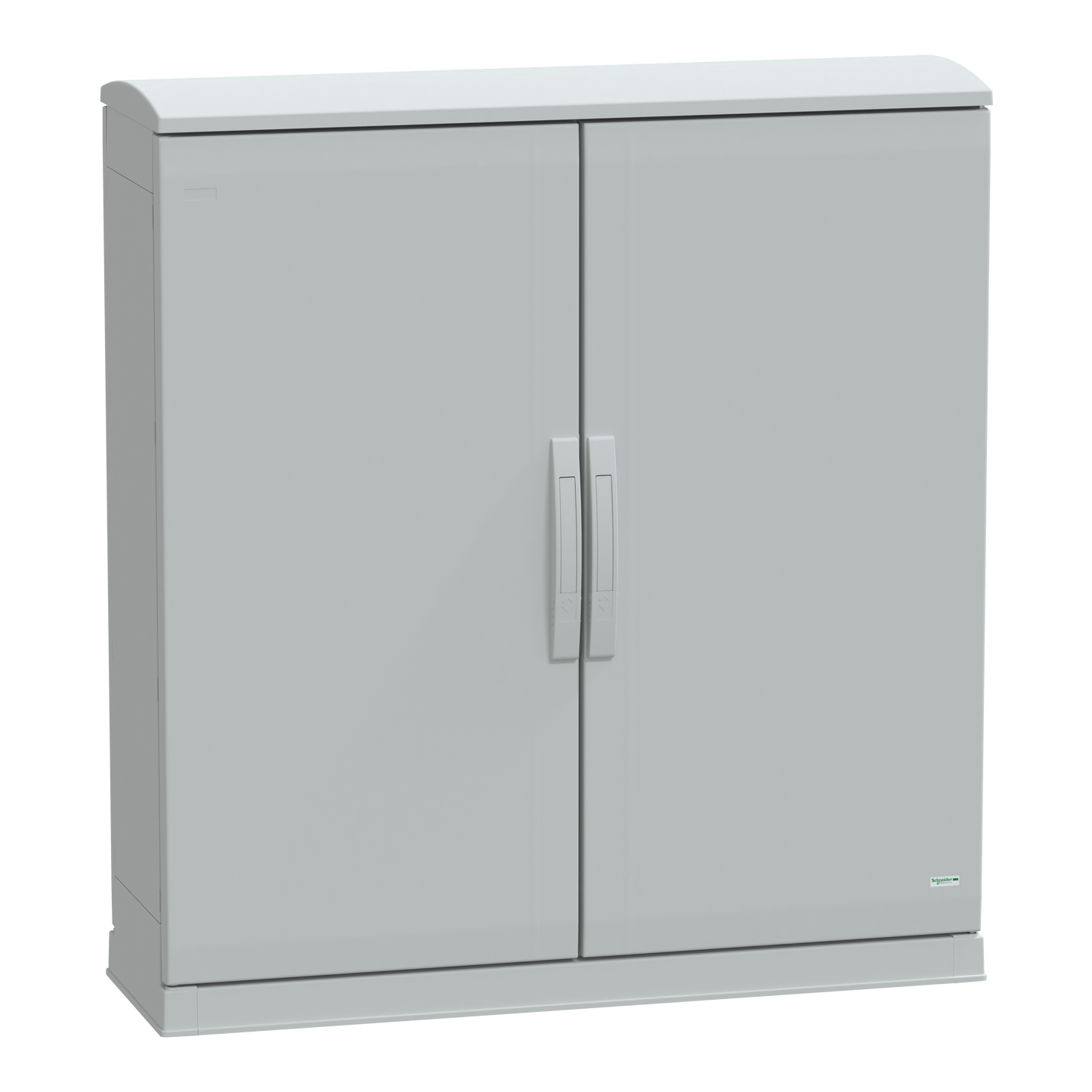 Schneider Electric-NSYPLAZT10103G-Thalassa - Armoire polyester socle + toit 1000x1000x320 - IP44 Ral 7035