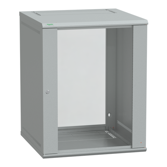 Schneider Electric-NSYKDB15U6F-Actassi KDBox 15U, coffret VDI 19p avec vitre Securit, H 752mm L 600mm P 600mm