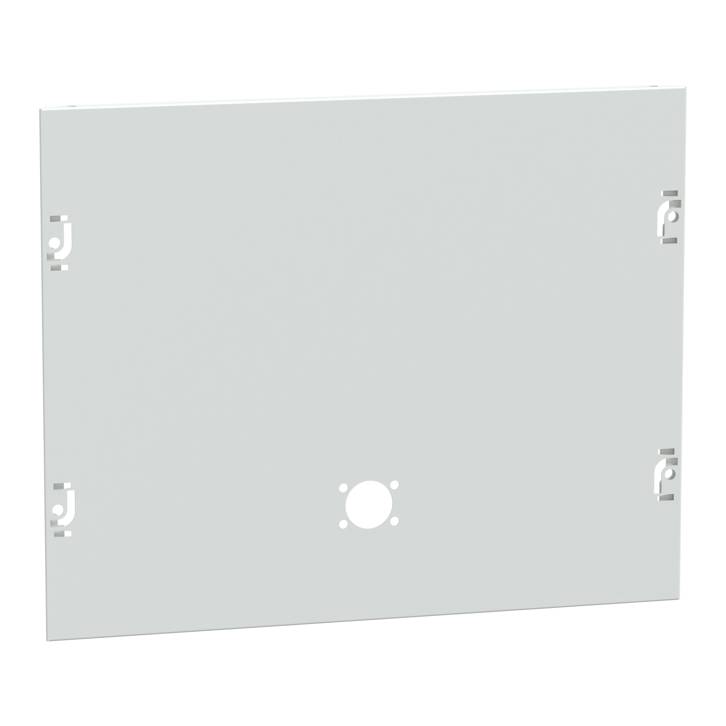 Schneider Electric-LVS03347-PrismaSeT P - Plastron FuPacT GS400 3P/4P - 8M - horizontal - RAL9003
