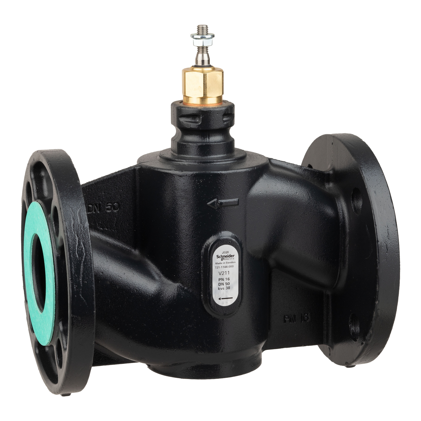 Schneider Electric-7211144000-Vanne 2 voies acier à bride PN16 DN50 Kv38