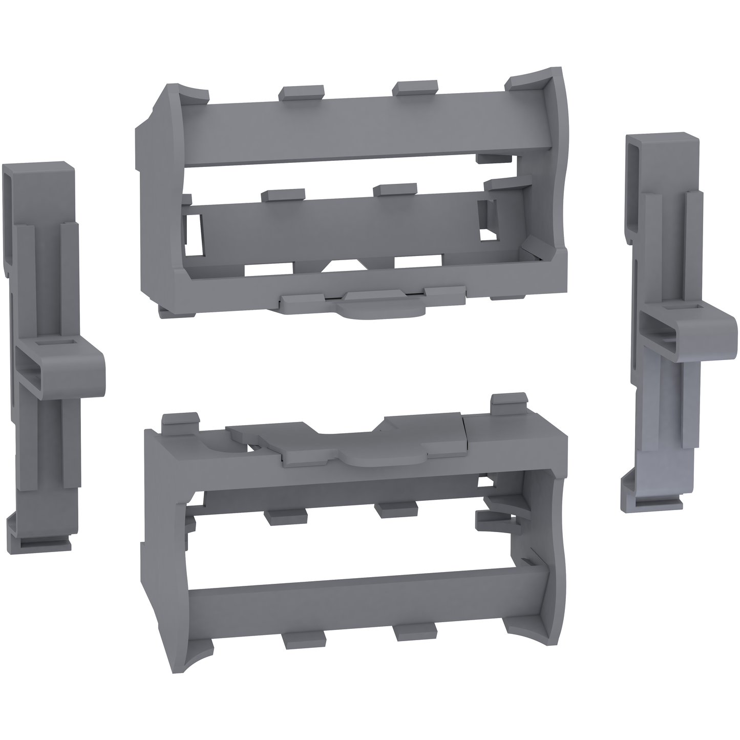 Schneider Electric-LGYT601R-Resi9 - Kit supports borniers pour coffrets Resi9 24 et Pragma ou tout rail Din
