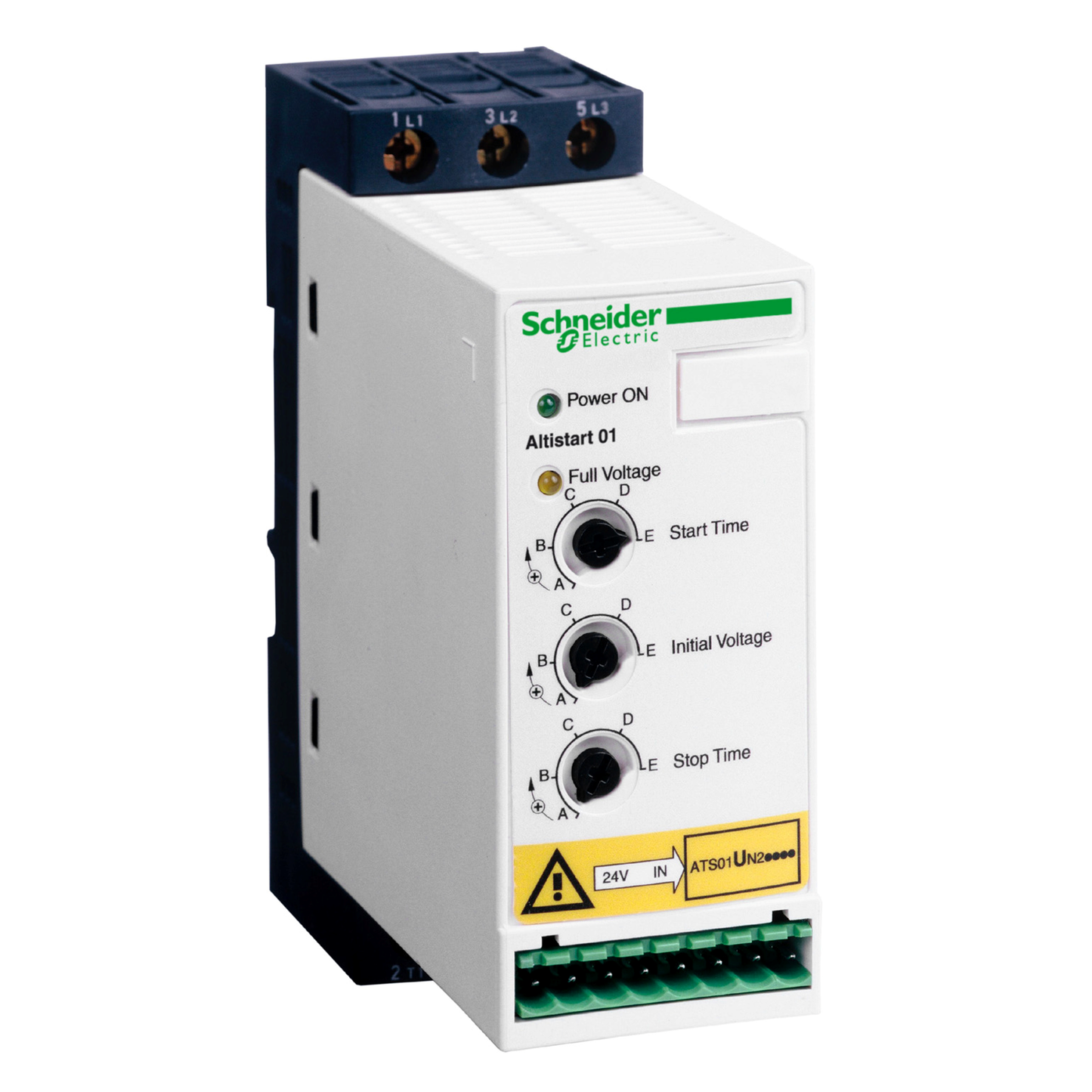 Schneider Electric-ATS01N212QN-Altistart 01 - démarreur-ralentisseur progressif - 12A - 380..415V