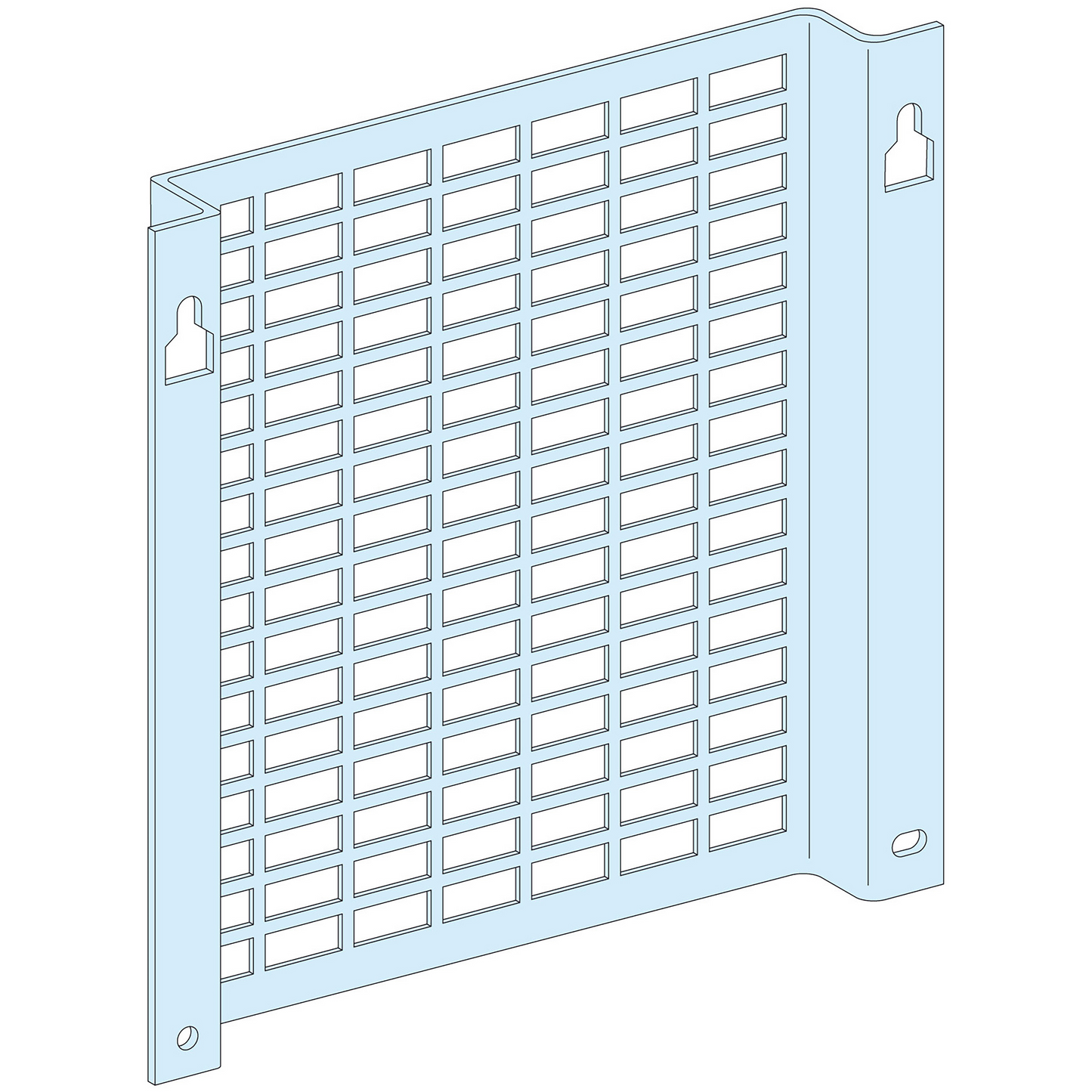 Schneider Electric-LVS03173-Platine perforée cuve 9M L600