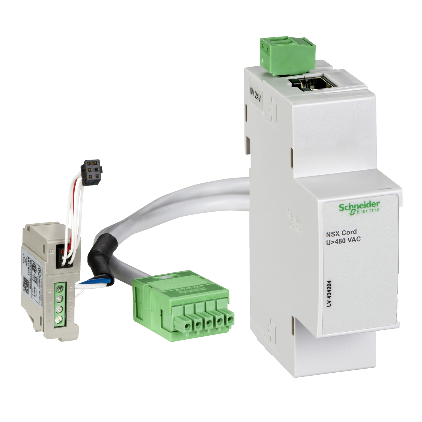 Schneider Electric-LV434204-EnerlinX - Cordon de câblage ULP pour disjoncteur NSX U>480V - Longueur 1,3m
