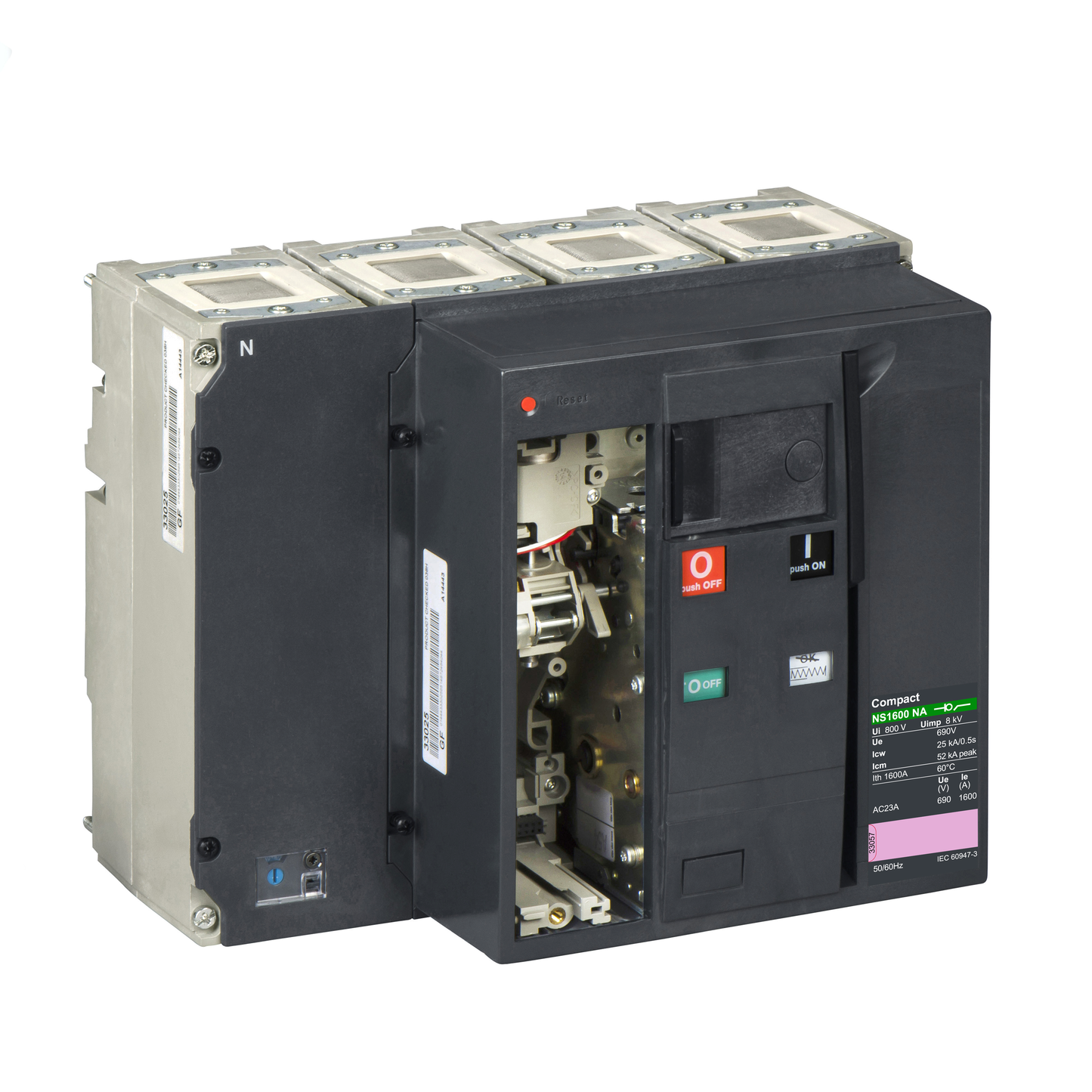 Schneider Electric-33459-ComPact NS1600NA - bloc sectionneur - 4P - débrochable électrique