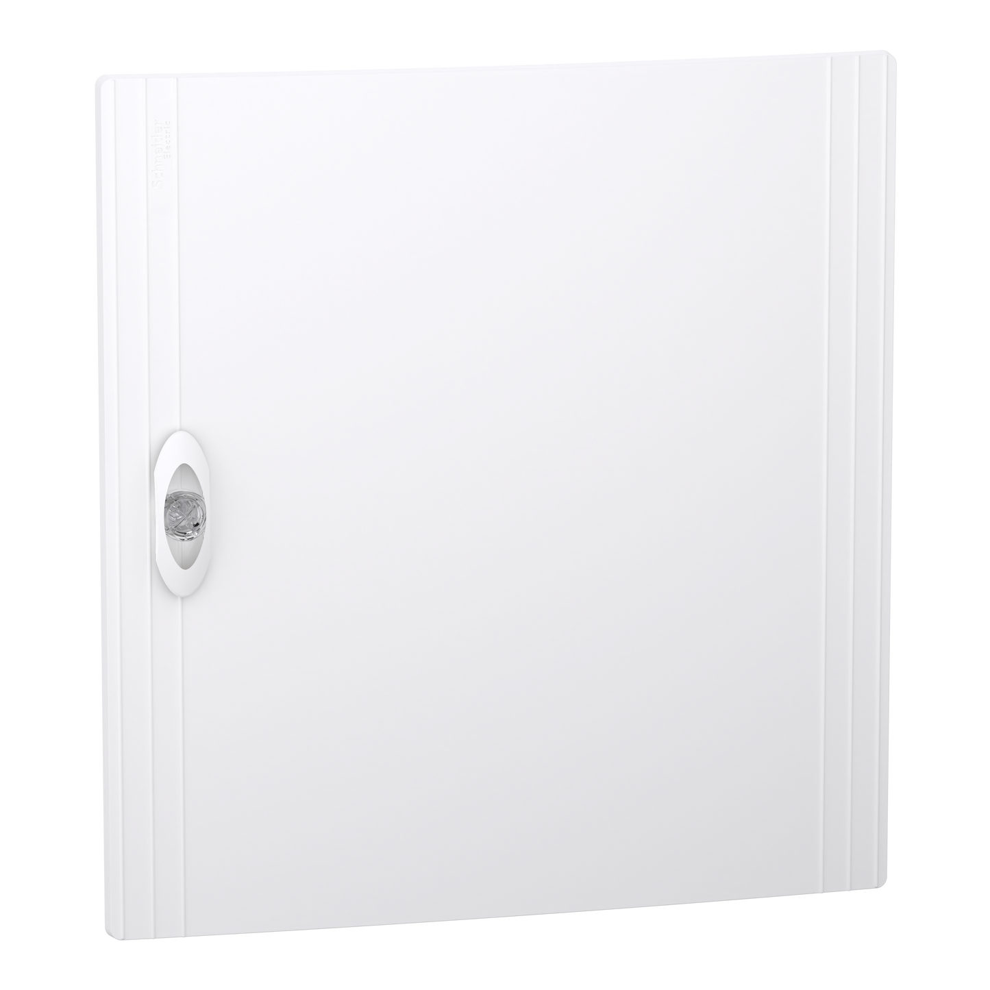 Schneider Electric-LVSXDP218-PrismaSeT XS - Porte pleine RAL9003 pour coffret encastré 2 rangées 18 modules
