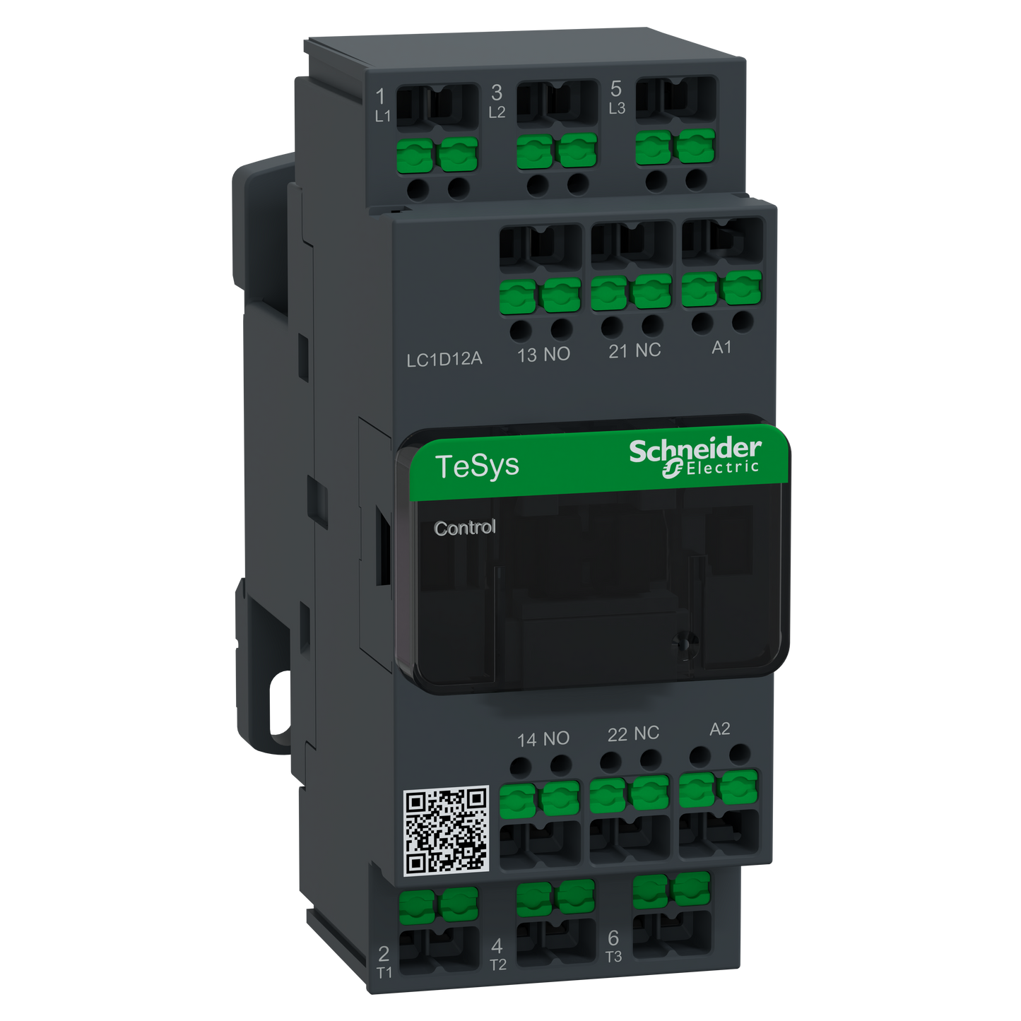 Schneider Electric-LC1D12AG7-SnIn CONTACTEUR CONT 12A 1F PL