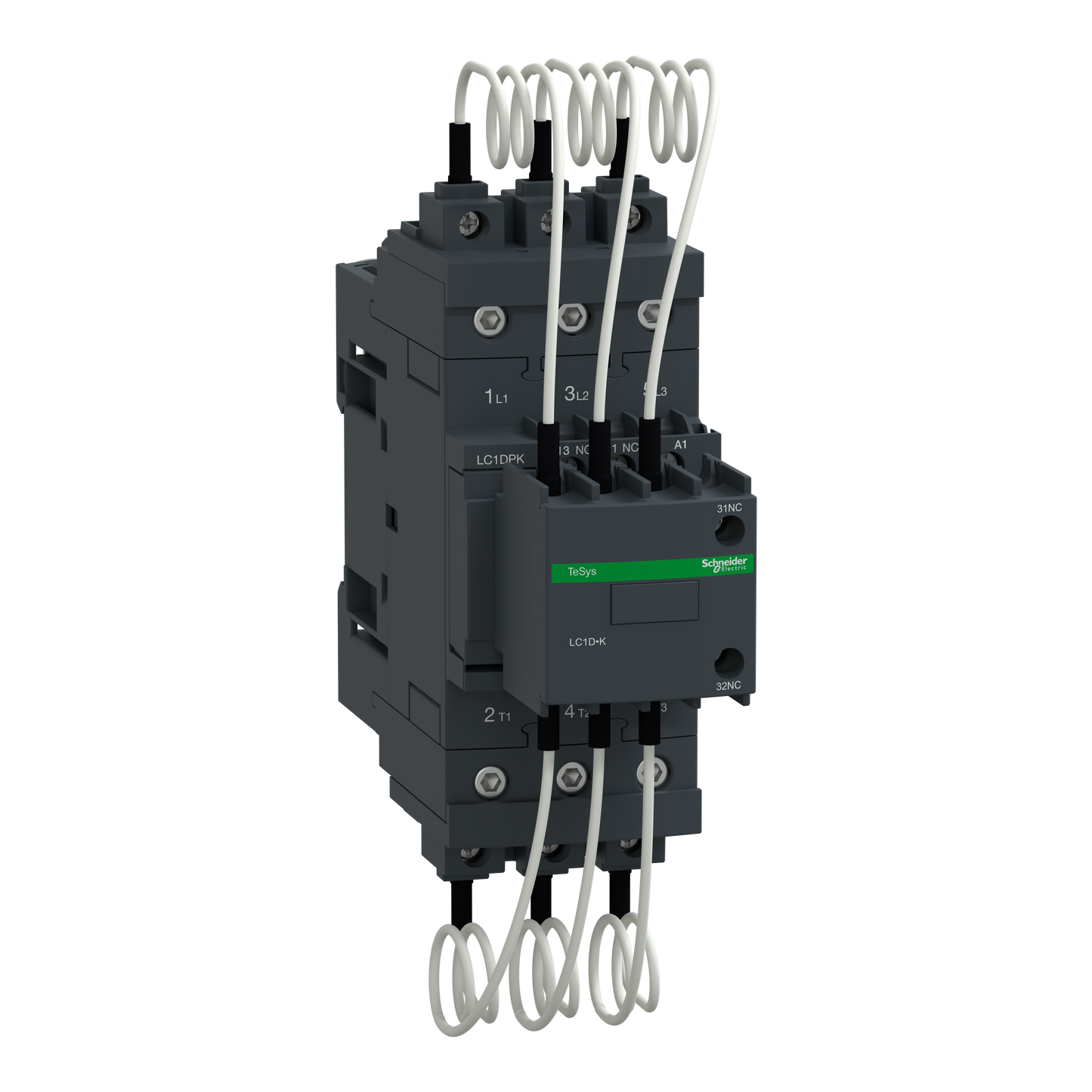 Schneider Electric-LC1DPKU7-TeSys D - Contacteur 30kvar bob 240 v 50/60hz