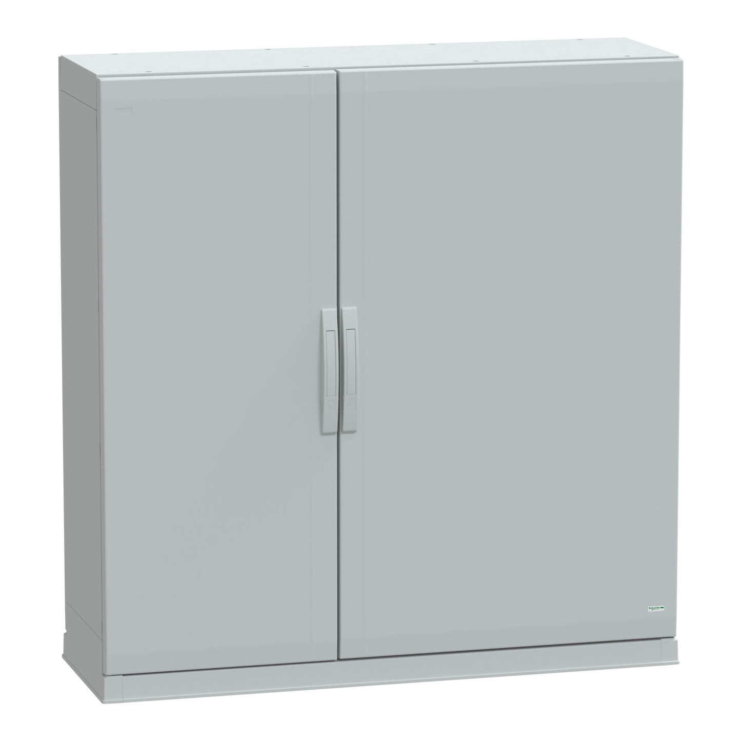 Schneider Electric-NSYPLAZ12124G-Thalassa - Armoire polyester socle 1250x1250x420 - IP54 Ral 7035