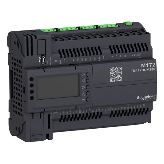 Schneider Electric-TM172ODM28R-M172 Opt. Display 28 I/Os, 2 RS485 Isol M172 Opt. Display 28 I/Os, 2 RS4
