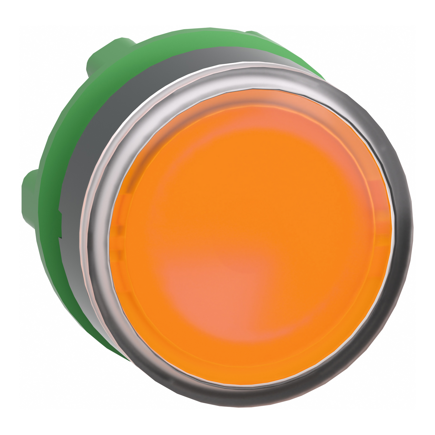 Schneider Electric-ZB5AW353-Harmony XB5 - tête bouton poussoir lumineux DEL - Ø22 - orange