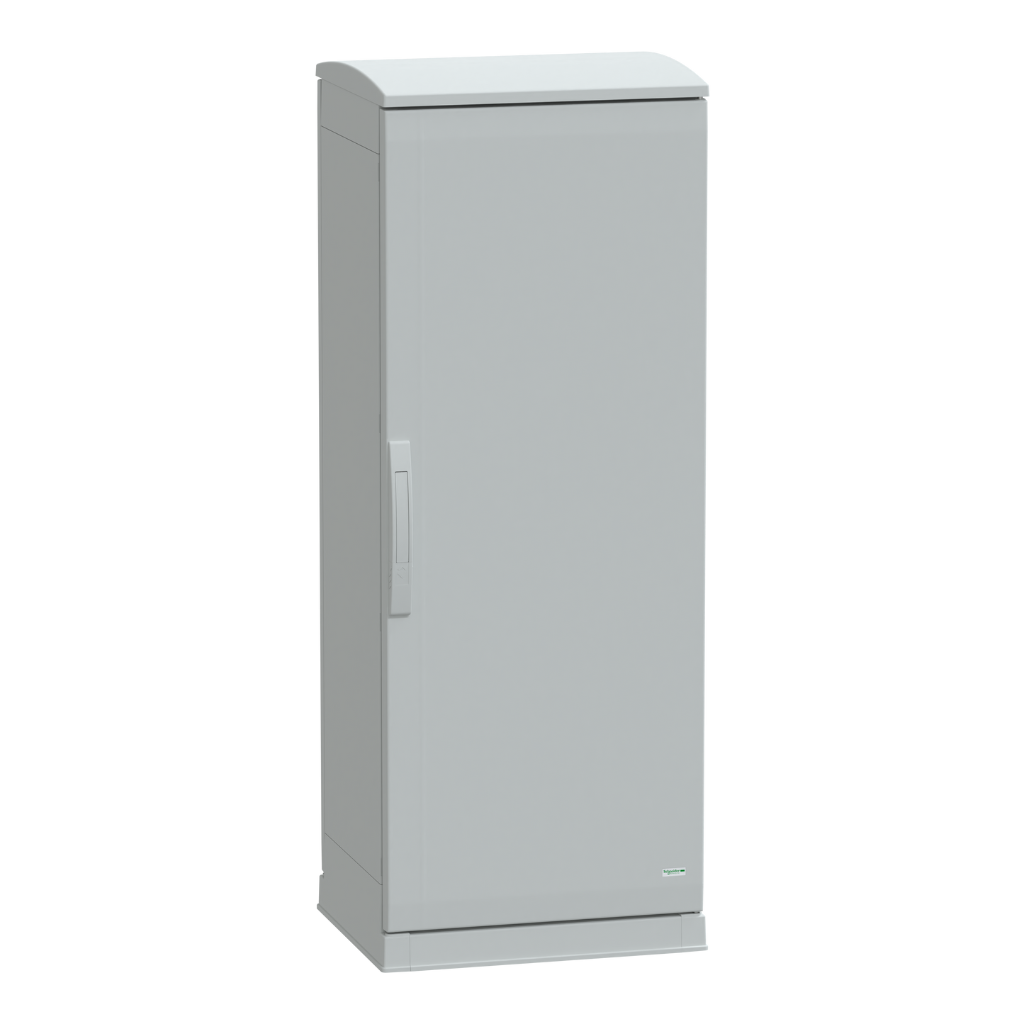 Schneider Electric-NSYPLAZT1254G-Thalassa - Armoire polyester socle + toit 1250x500x420- IP44 Ral 7035