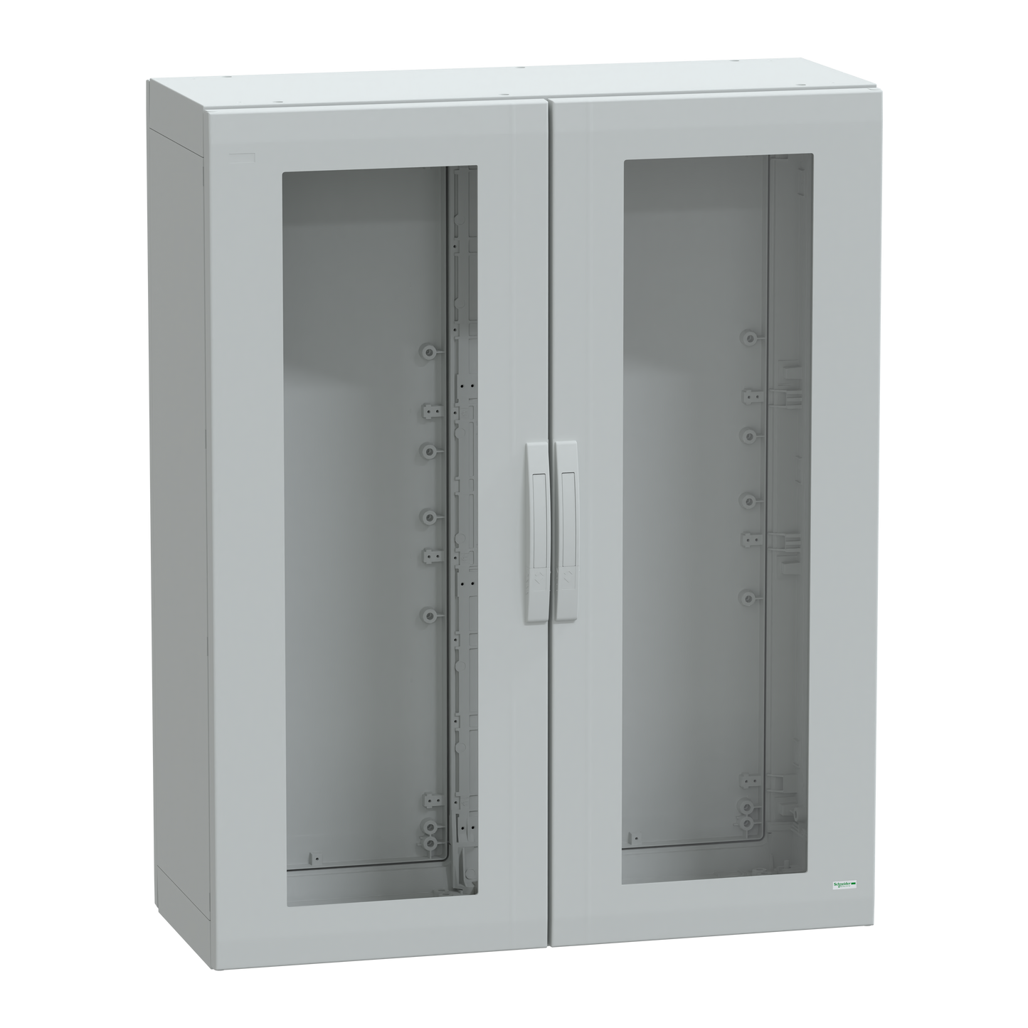 Schneider Electric-NSYPLA12104TG-Thalassa - Armoire polyester 1250x1000x420 - IP65 - vitrée Ral 7035