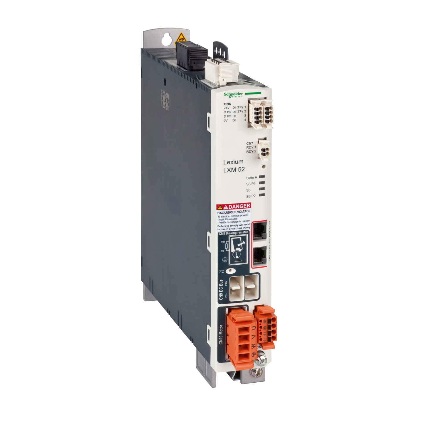 Schneider Electric-LXM52DD18C41000-Lexium 52 - servomoteur axe 18 A - 480V - triphasé