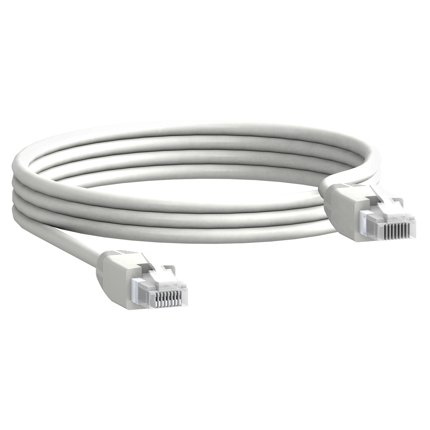 Schneider Electric-TRV00810-EnerlinX - Cordons RJ45/RJ45 mâle pour câblage ULP - longueur 1m - Lot de 5