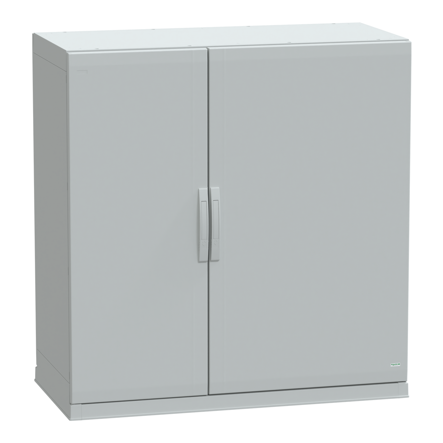 Schneider Electric-NSYPLAZ12126G-Thalassa - Armoire polyester socle 1250x1250x620 - IP54 Ral 7035