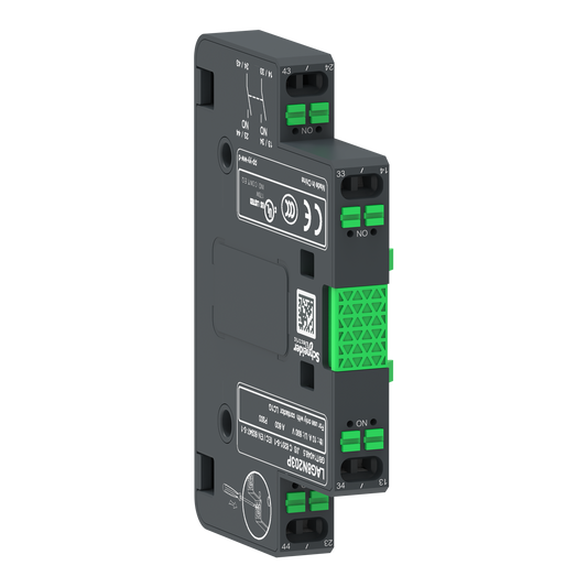 Schneider Electric-LAG8N203P-Contact auxiliaire 2NO Bornes à ressort R1/L1 TeSys G