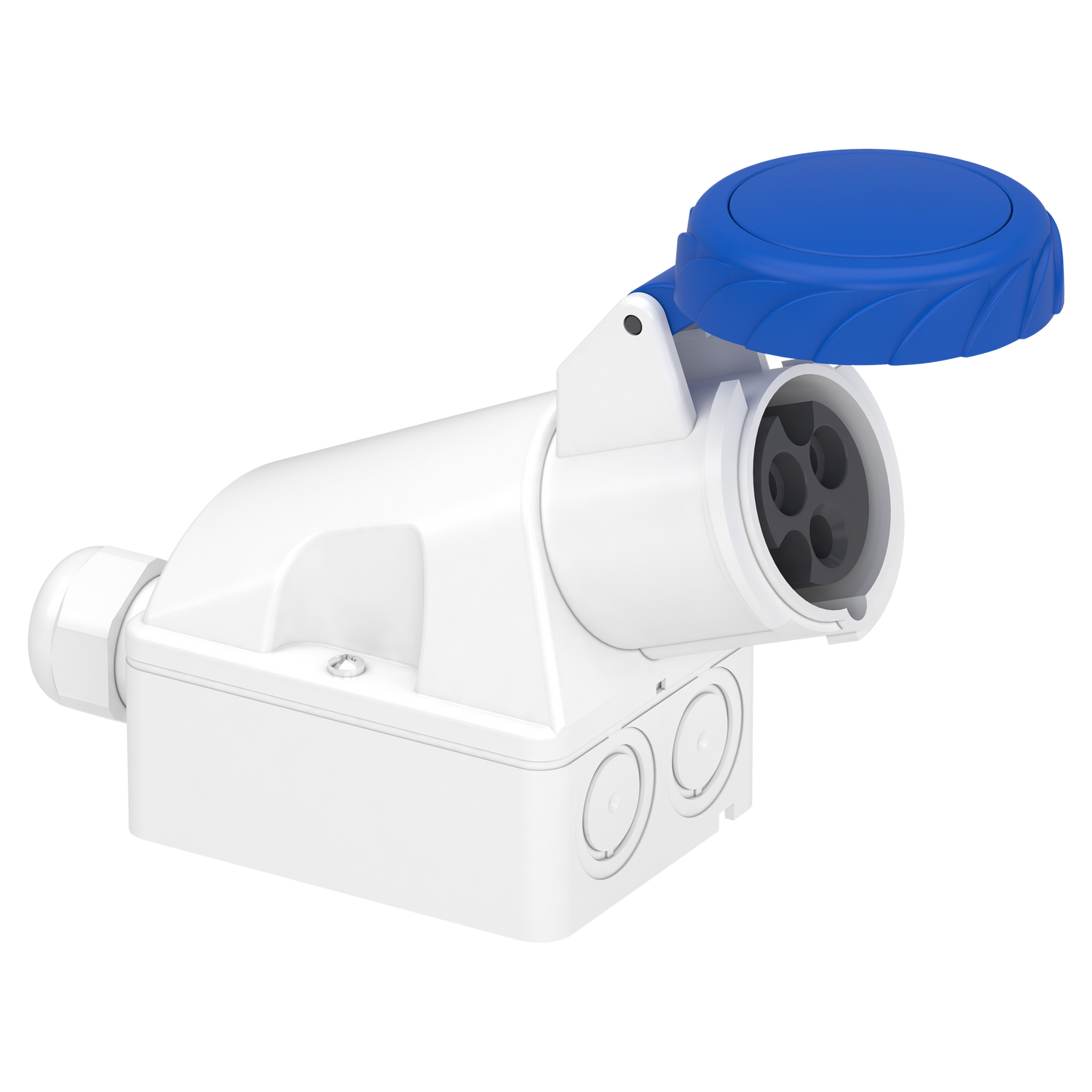 Schneider Electric-83154-Mureva - socle de prise industrielle - 16 A - 2P+T - 200-250 V CA - IP67