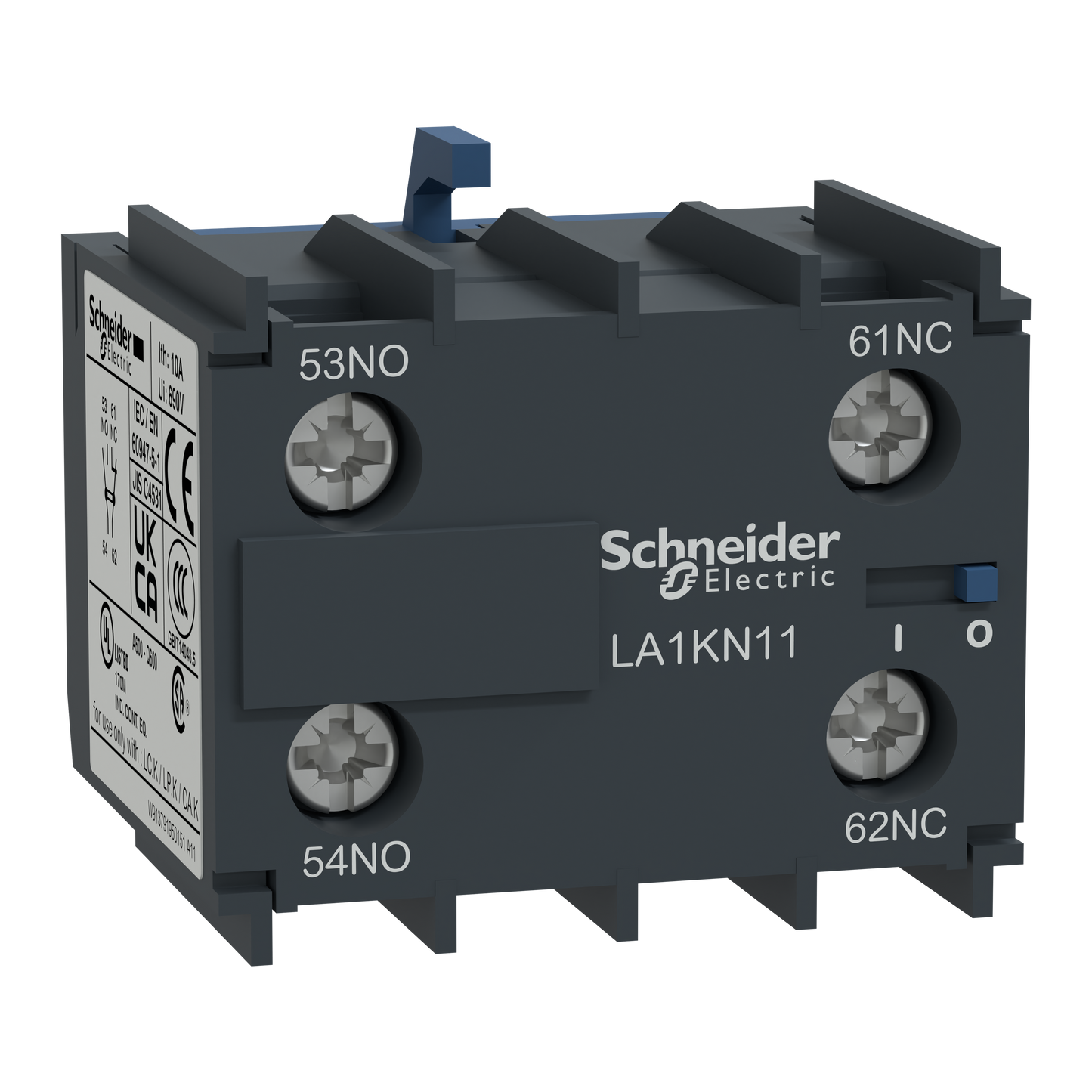 Schneider Electric-LA1KN20-TeSys CA - bloc de contacts auxiliaires - 2F+0O - bornes à vis-étriers