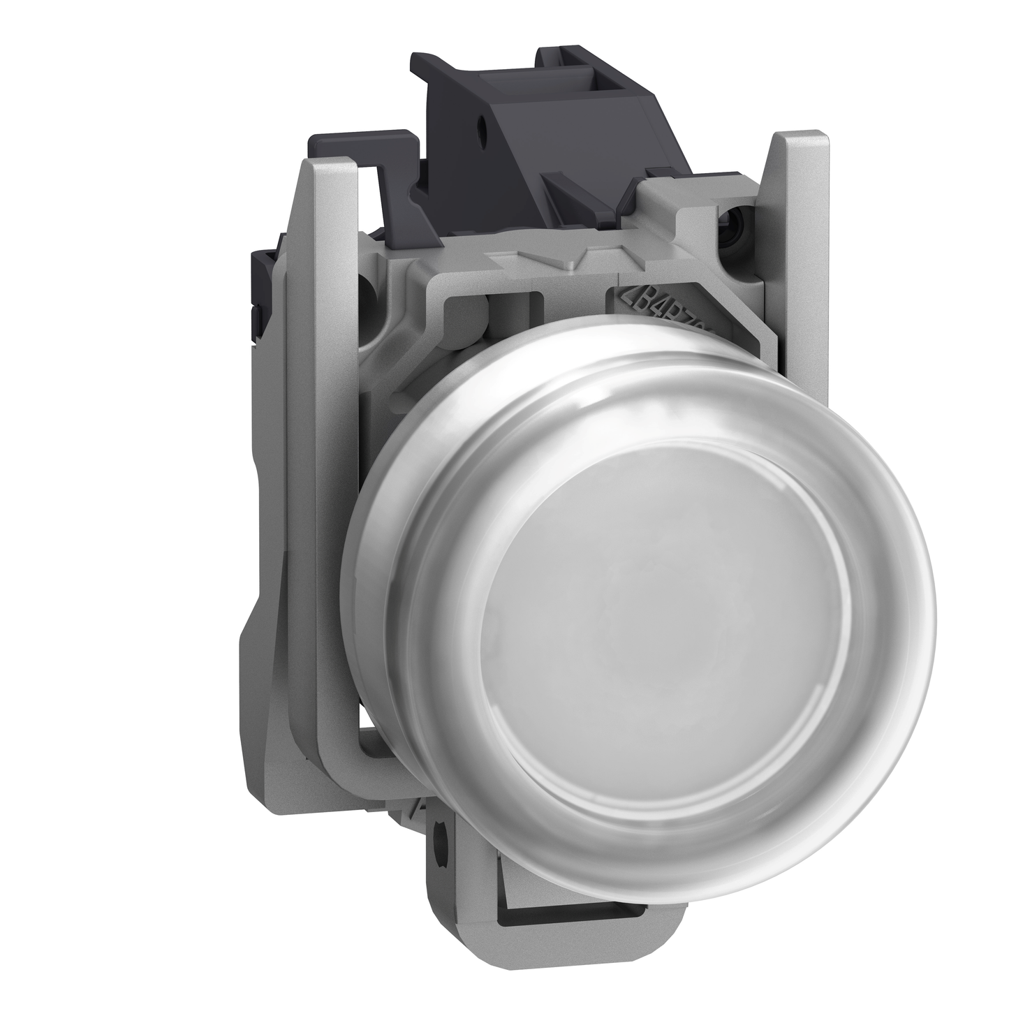 Schneider Electric-XB4BP181GEX-Harmony XB4 - bouton poussoir impulsion Atx gaz - Ø22 - pour étiq - blanc - 1F