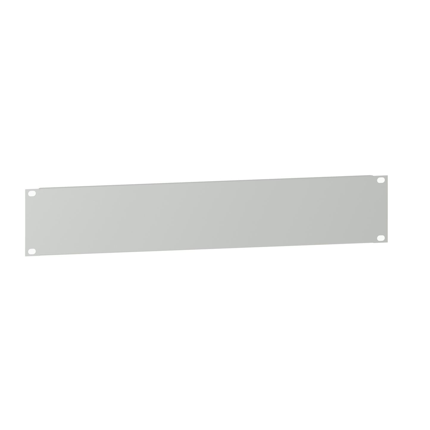 Schneider Electric-NSYCRTM2U-Actassi plastron 19P plein 2U tôle - RAL7035