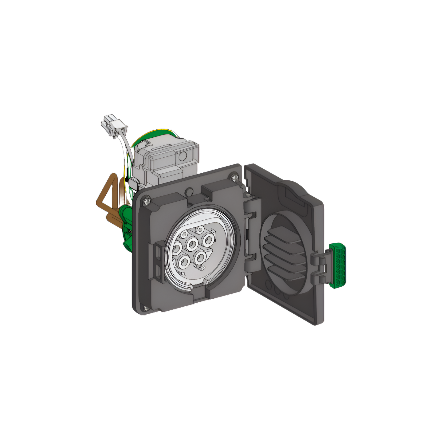 Schneider Electric-EVP1BSE23-EVlink - Bloc prise t2 smart wallb ox iec