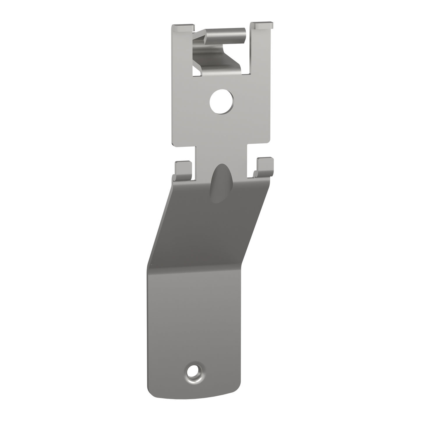 Schneider Electric-LVS04205-PrismaSeT G - supports (x2) collecteur terre - fixation arrière rail DIN