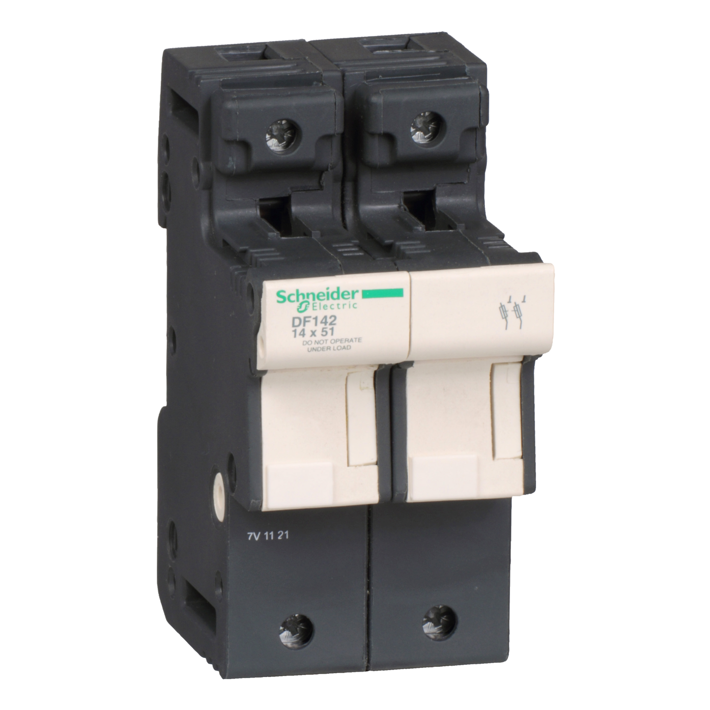 Schneider Electric-DF142-TeSys - porte-fusible - 2P - 50A - pour fusible 14x51mm