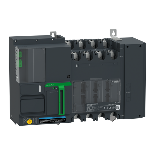 Schneider Electric-TR63D4R5004TPE-TransferPacT TR630 - inverseur de sources - télécommandé - 500A - 4P - 400Vca