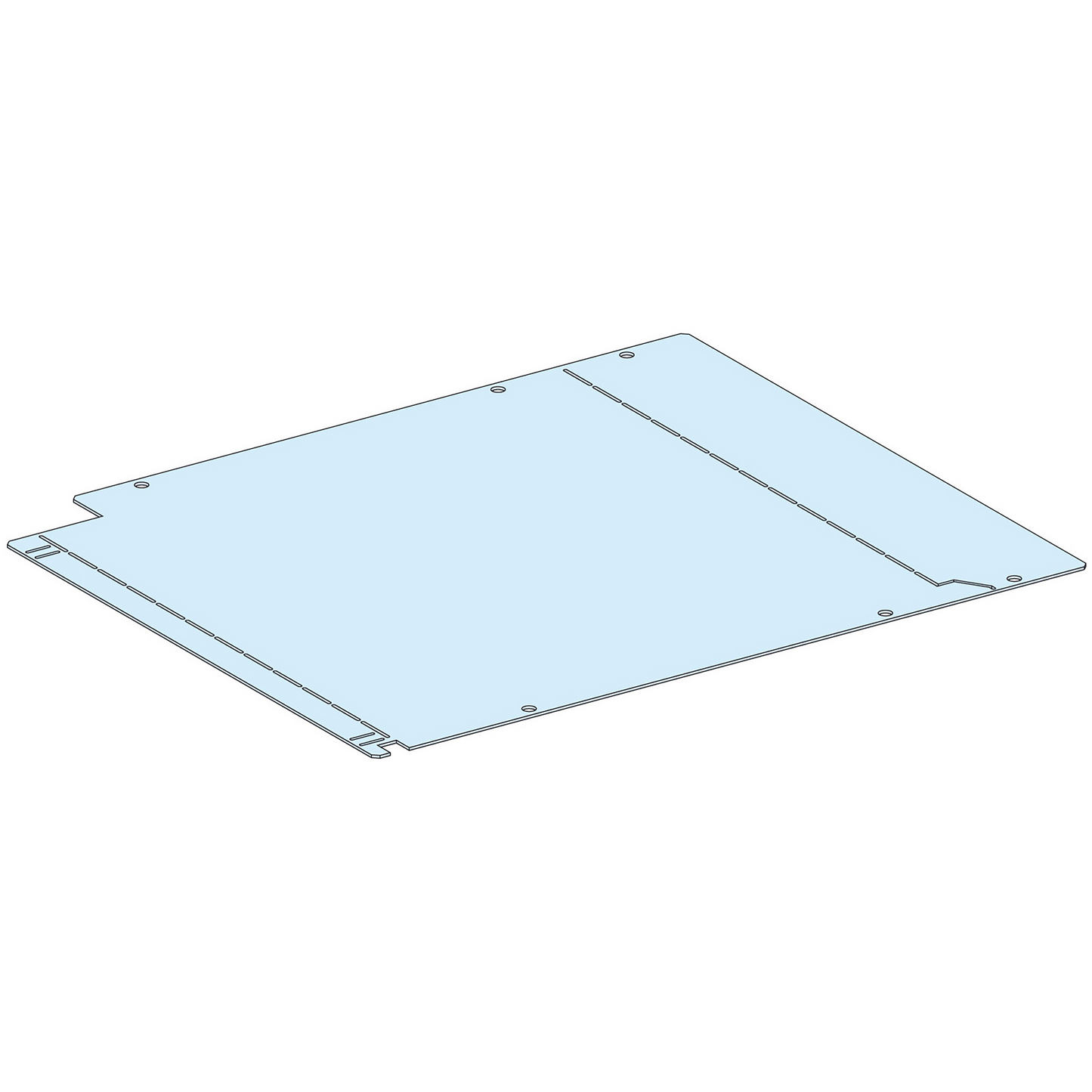 Schneider Electric-LVS04919-PrismaSeT P - Séparateur plein pour JdB bas - L650 L800 - P400
