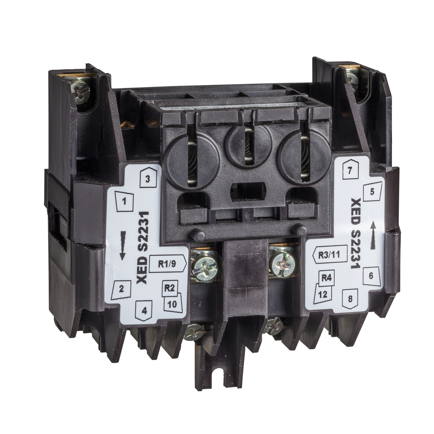 Schneider Electric-XEDS3231-Harmony - bloc de contact à rappel - bipolaire - montage frontal