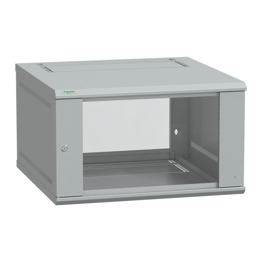 Schneider Electric-NSYKDB6U4F-Actassi KDBox 6U, coffret VDI 19p avec vitre Securit, H 352mm L 600mm P 400mm