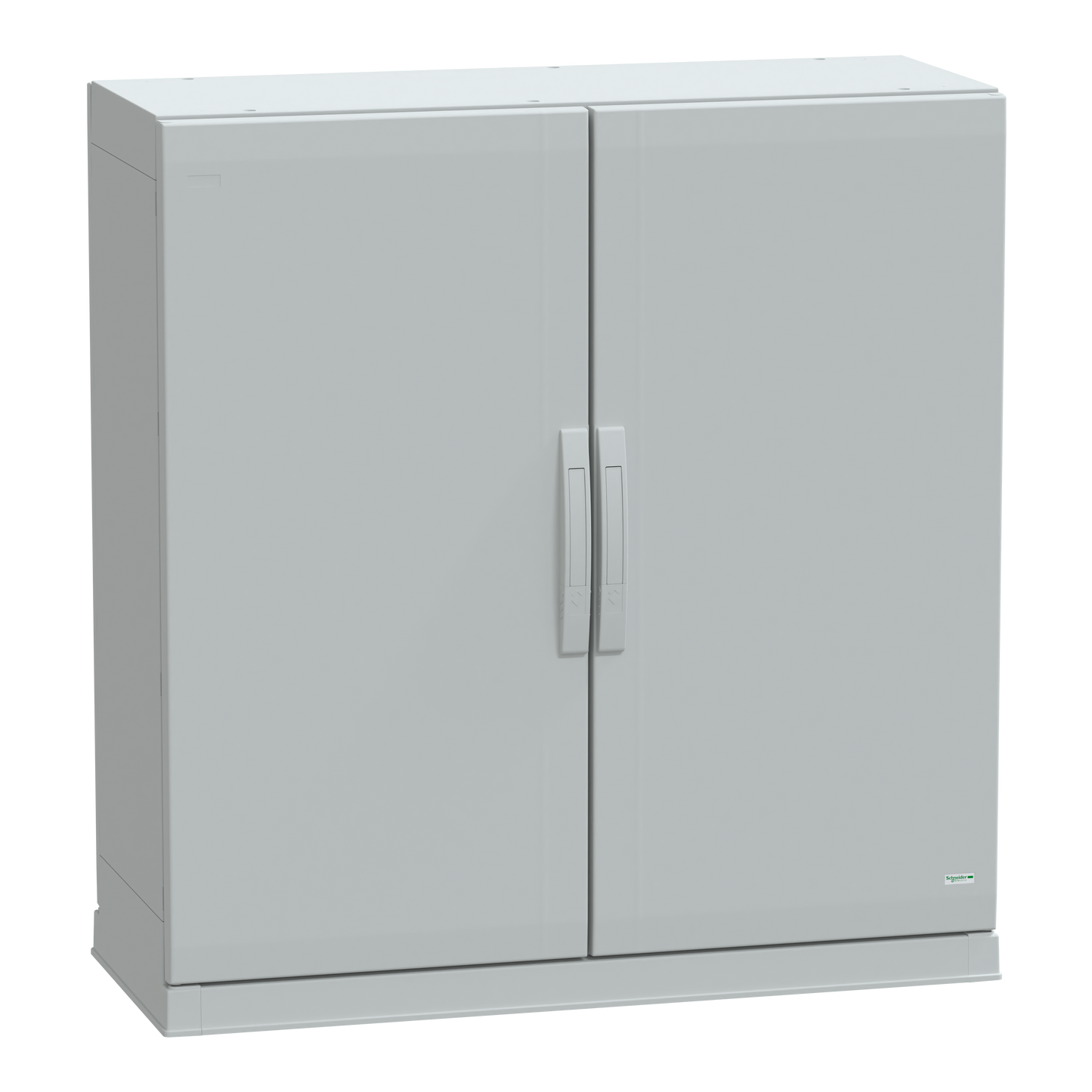 Schneider Electric-NSYPLAZ10104G-Thalassa - Armoire polyester socle 1000x1000x420 - IP54 Ral 7035