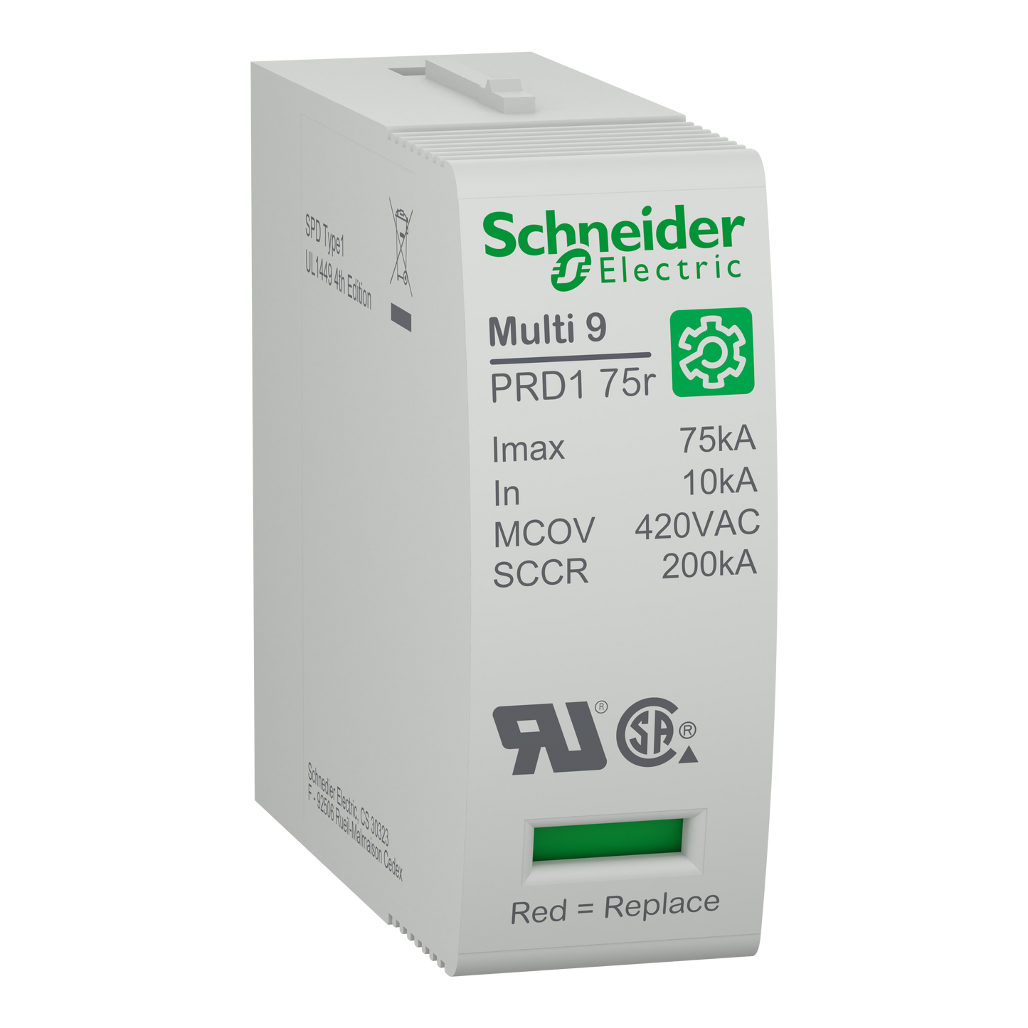 Schneider Electric-M9LC420-Multi 9 PRD1 75r Cartouche Parafoudre UL1449 420V